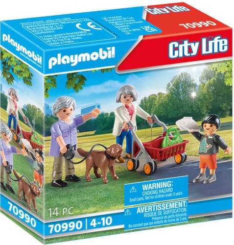 PLAYMOBIL 70990 Großeltern mit Enkel