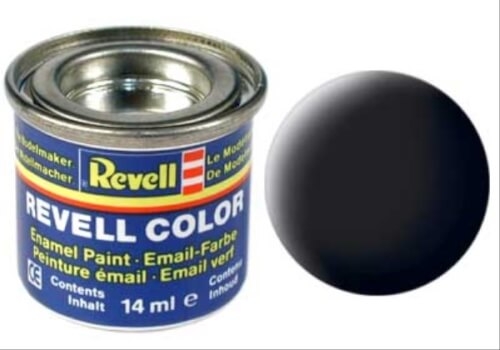 Revell 32108 schwarz, matt RAL 9011 14 ml-Dose