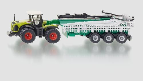 Siku 1827 Claas Xerion mit Fasswagen