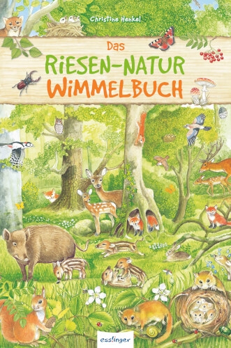 Thienemann - Esslinger 823406 Das Riesen-Natur-Wimmelbuch