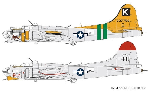 Airfix A08017B 1/72 Boeing B17G Flying Fortress