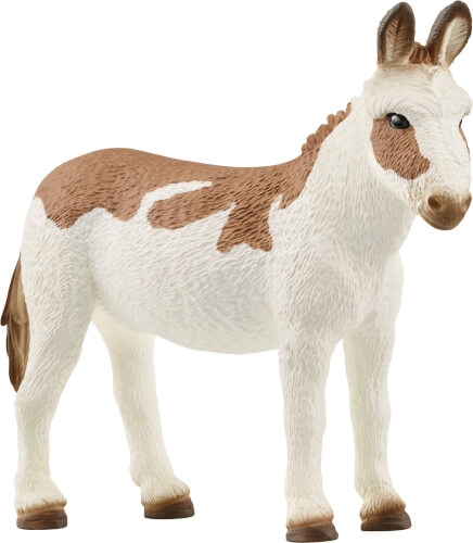 schleich® Farm World 13961 Amerikanischer Esel, gefleckt