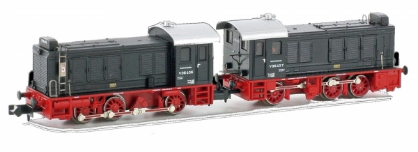 Hobbytrain H2878 2er Set Diesellok V36.4 DB Doppel-Lok, Ep.III