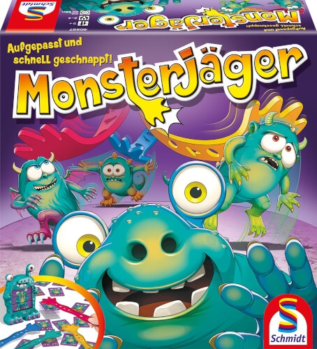 Schmidt Spiele 40629 Monsterjäger + Erweiterung BUNDLE