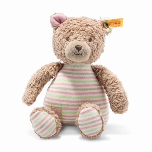 Steiff 242151 Teddybär Rosy 24 cm hellbraun/blau