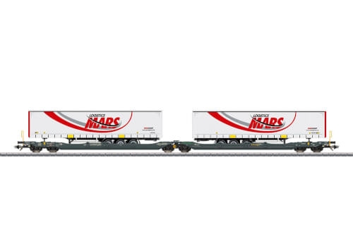Märklin 47472 - H0 Doppel-Taschenwagen Sdggmrss