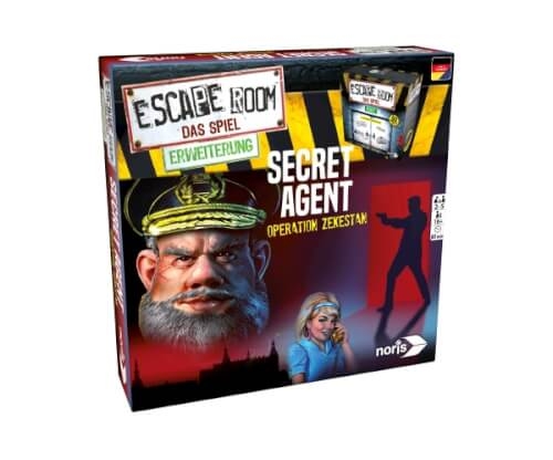 Noris Spiele Escape Room Secret Agent Erweiterung