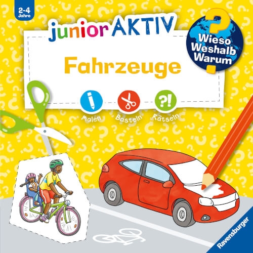 Ravensburger 60057 Wieso? Weshalb? Warum? junior AKTIV: Fahrzeuge