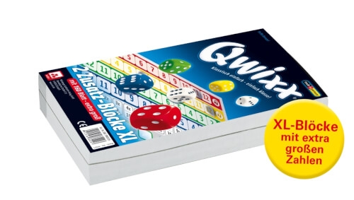 NSV Qwixx XL - Zusatzblöcke 2er Pack
