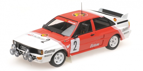 Minichamps 155851102 AUDI QUATTRO A2  BELGA TEAM  WALDEGARD/THORSZELIUS