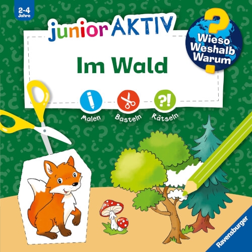 Ravensburger 60058 Wieso? Weshalb? Warum? junior AKTIV: Im Wald