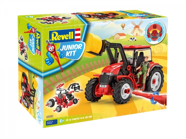 Revell 00815 Traktor mit Lader und Figur