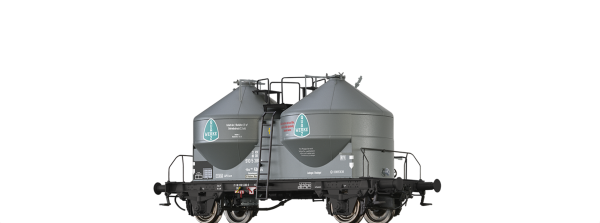 Brawa 50529 H0 Staubbehälterwagen Ucs 908 DB IV "Quarzwerke"