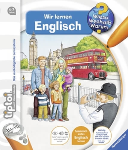 Ravensburger 32904 tiptoi® Wieso? Weshalb? Warum? 5: Wir lernen Englisch