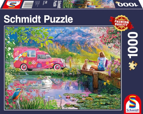 Schmidt Spiele 57382 Peace on Earth, Puzzle 1.000 Teile