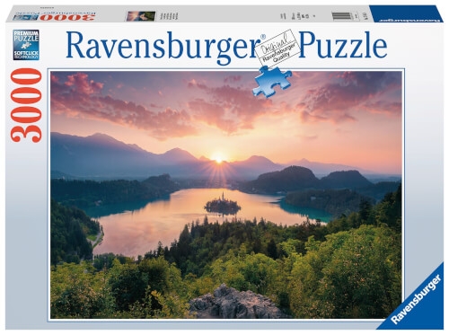 Ravensburger Puzzle 17445 Bleder See, Slowenien - 3000 Teile Puzzle für Erwachsene und Kinder ab 14