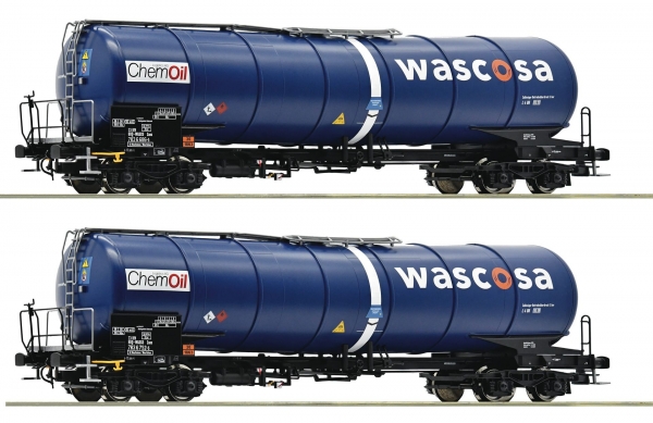Roco 77046 2-tlg. Set: Kesselwagen, Chemoil