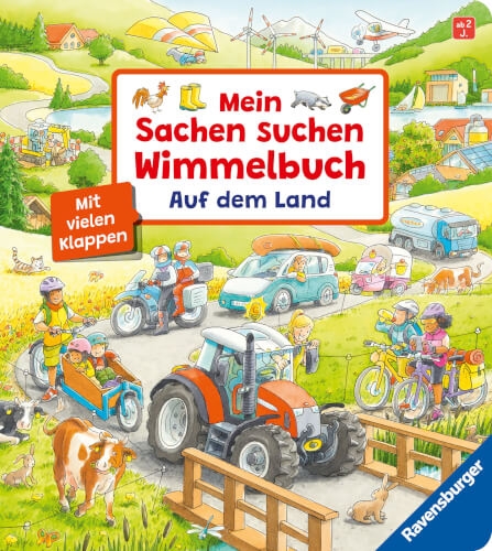 Ravensburger 41881 Mein Sachen suchen Wimmelbuch: Auf dem Land