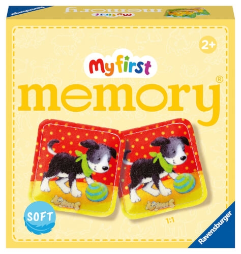 Ravensburger - 20998 - My first memory® Plüsch - Das klassische Gedächtnisspiel mit 24 Stoff-Karten