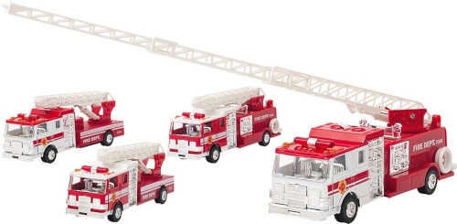GoKi Feuerwehr mit Licht und Geräusch, Spritzguss
