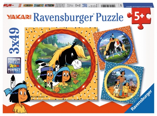 Ravensburger 08000 Yakari, der tapfere Indianer