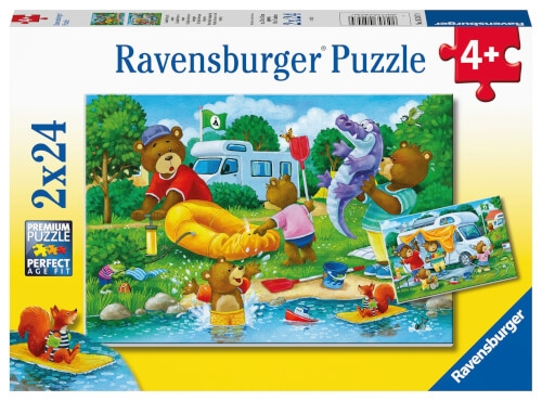 Ravensburger 05247 Puzzle Familie Bär geht campen 224 Teile