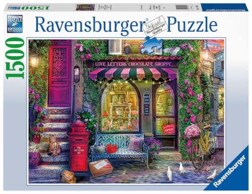 Ravensburger 17136 Puzzle Liebesbriefe und Schokolade 1500 Teile