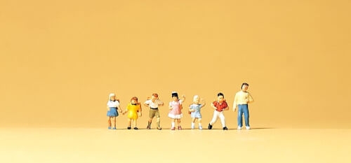 Preiser 79043 N-Schulkinder