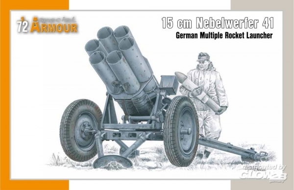 Special Hobby 100-SA72026 15 cm Nebelwerfer 41 German Multiple Rocket Launcher in 1:72