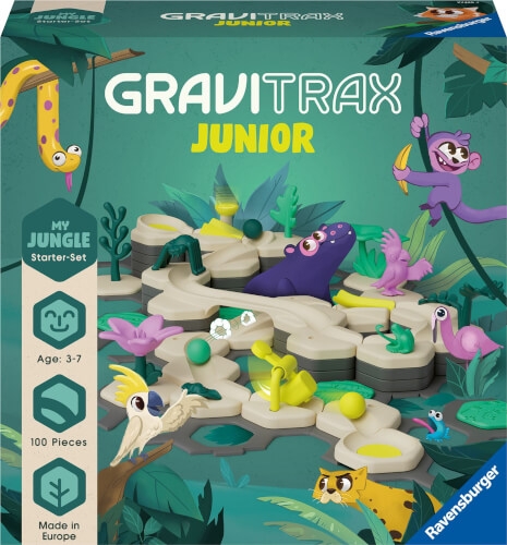 Ravensburger 27499 GraviTrax Junior Starter-Set L Jungle