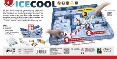 AMIGO 01660 ICECOOL - Kinderspiel des Jahres 2017, ab 6 Jahren