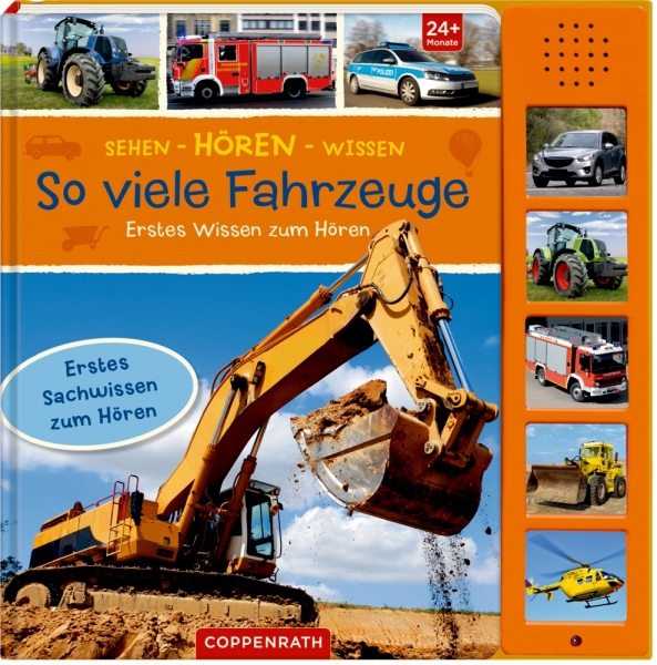 Coppenrath Verlag 66992 Sehen - Hören - Wissen: So viele Fahrzeuge