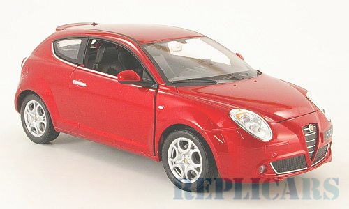 Welly 22505 Alfa Romeo MiTo rot 1:24