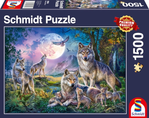 Schmidt Spiele Puzzle Wölfe 1000 Teile