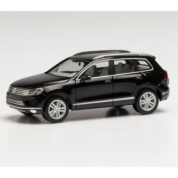 Herpa 038478-002 Volkswagen VW Touareg, deep black perleffekt