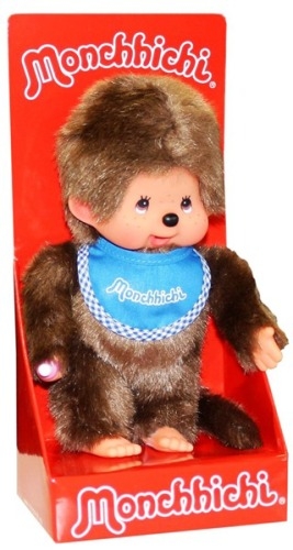 Sekiguchi Europe 255040 Monchhichi Classic Boy blau, ca. 20 cm