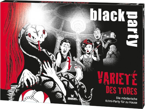 Moses 90075 black party Varieté des Todes