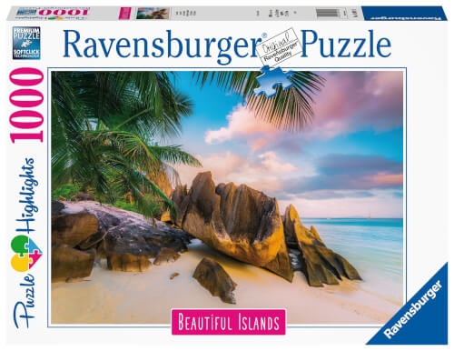 Ravensburger Puzzle Beautiful Islands 16907 - Seychellen - 1000 Teile Puzzle für Erwachsene und Kind