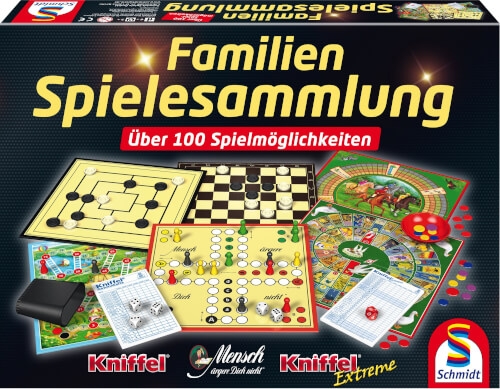Schmidt Spiele 49190 100er Familienspielesammlung