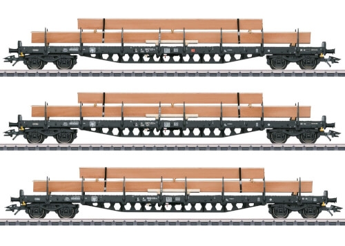 Märklin 47153 Rungenwagen-Set Rs DB AG