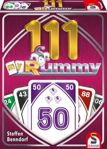 Schmidt Spiele 75047 MyRummy 111, Familienkartenspiel, ab 8 Jahre