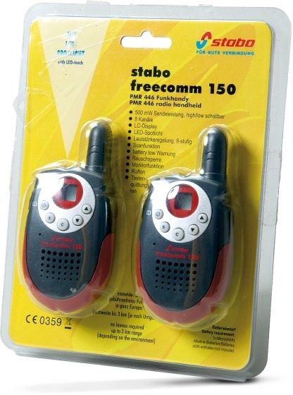 Vedes stabo freecomm 150 PMR Funkhandy, 5Km