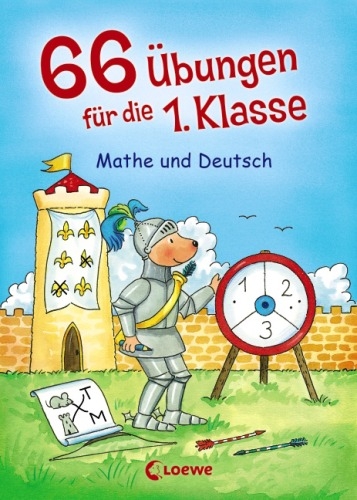 Loewe Verlag 7324 Loewe 66 Übungen 1.Klasse-Mathe/Deutsch
