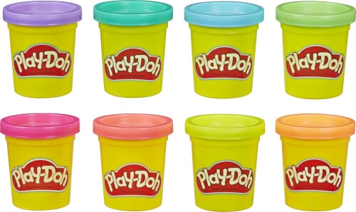 Hasbro E5063ES1 Play-Doh 8 PACK NEON