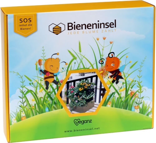 IP Innovation Partners B032020 Pflanzkasten mit kindgerechtem Begleitbuch zur Rettung von Wildbienen