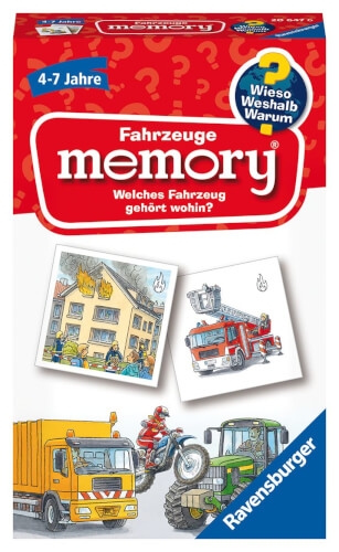 Ravensburger 20647 Wieso? Weshalb? Warum? Fahrzeuge memory