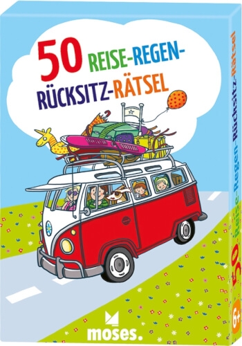 moses. 21123 50 Reise-Regen-Rücksitz-Rätsel