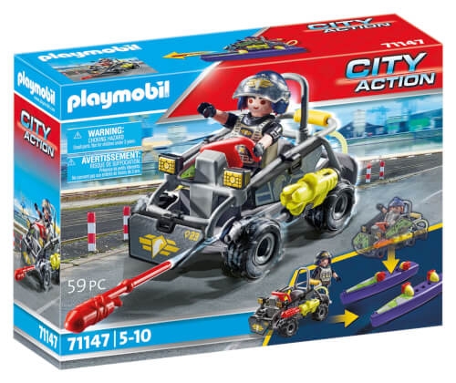 PLAYMOBIL 71147 SWAT-Multi-Terrain-Quad