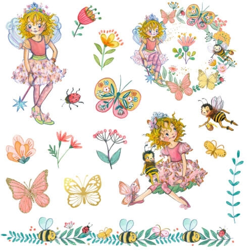 Coppenrath 18397 Tattoos Prinzessin Lillifee (Schmetterling)