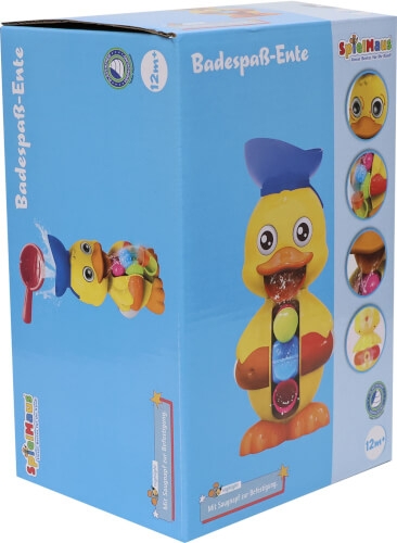 Vedes 40409891 Spielmaus Baby Badespaß-Ente